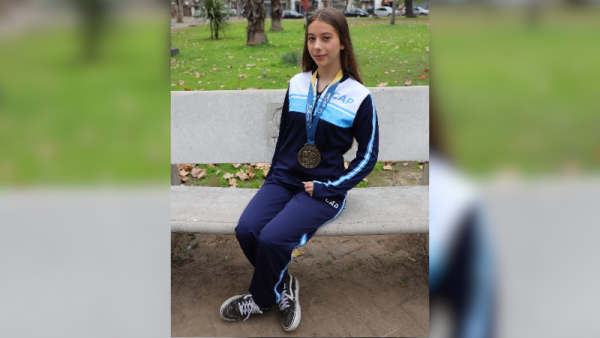 Constanza Tessio se consagró campeona panamericana de patín artístico y representará al país en el Mundial