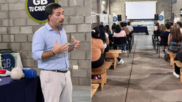 Alta convocatoria en capacitación de primeros auxilios pediátricos: se replicará en clubes