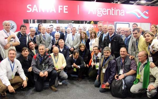 “Venimos a encontrar acuerdos para darle alimentos al mundo”, manifestó Bonfatti