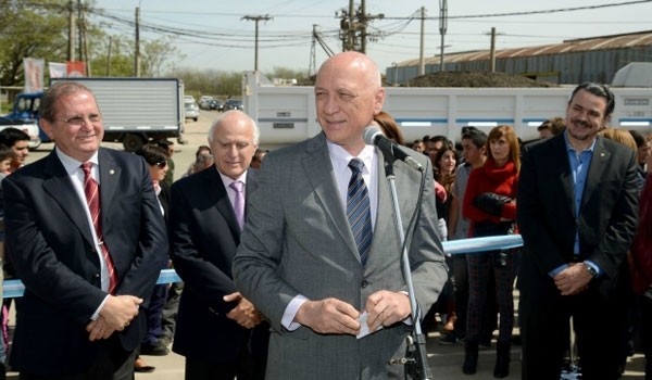 Bonfatti inauguró el nuevo acceso a Rosario por la avenida Ovidio Lagos