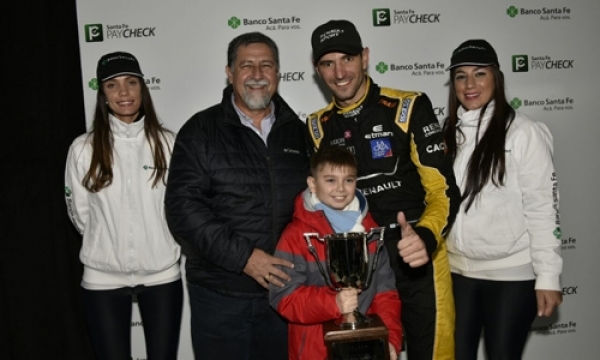 Facundo Ardusso ganó de punta a punta y se llevó la Copa Banco Santa Fe