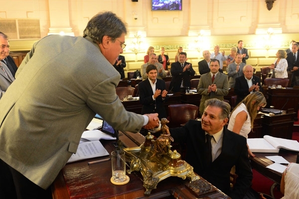 Juró como Diputado José María Tessa