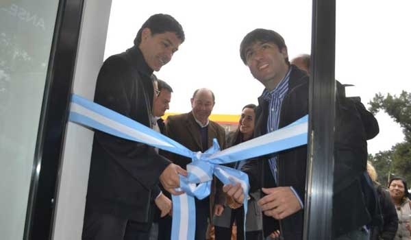 Ramos y Bossio inauguraron la nueva sede de ANSES en Baigorria