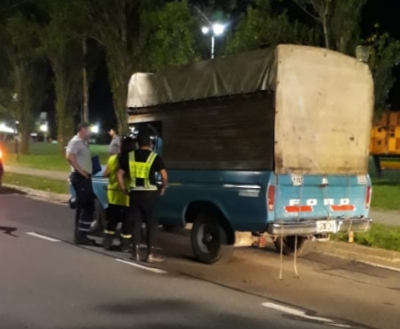 Gran operativo de tránsito en Baigorria