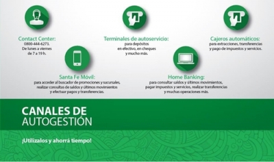 Con una fuerte inversión en tecnología y recursos, el Nuevo Banco de Santa Fe consolidó su liderazgo en el uso de los canales digitales