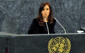 Cristina, ante la Asamblea de la ONU: “No hay guerra justa, lo único justo es la paz”