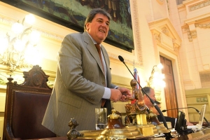 Rubeo fue electo por un nuevo período como presidente de la Cámara de Diputados 