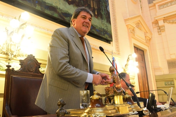 Rubeo fue electo por un nuevo período como presidente de la Cámara de Diputados 