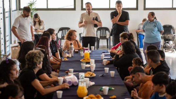 Baigorria reconoció a los atletas del "Grupo Aprendiendo" tras su destacada participación en el CENARD 2025