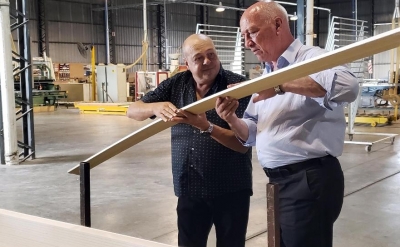 Bonfatti promueve la “diversificación de la producción y las exportaciones”