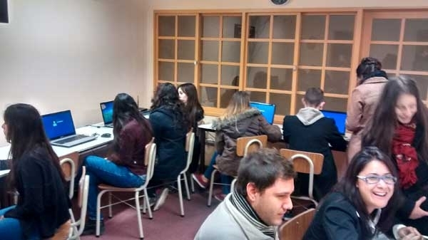 Se inauguró una moderna sala de cómputos
