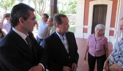 Giustiniani visitó la ciudad de Vera