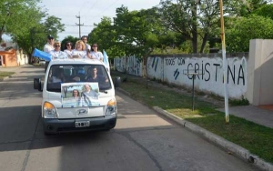 El 'Ramismo' cerró la campaña con una gran caravana de autos por toda la ciudad