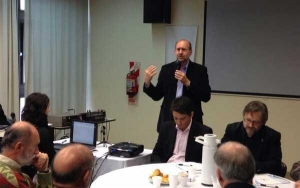 Perotti en jornada de Agroinsumos en el Conicet Rosario