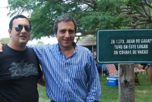 Oscar “Cachi” Martínez estuvo en Cayastá y apoyó la municipalización de Helvecia   