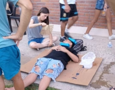 Pibes baigorrienses sufrieron desmayos y golpes de calor en un torneo nacional de ajedrez