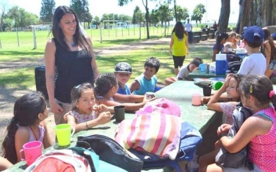 Con 600 chicos comenzó la colonia de vacaciones municipal