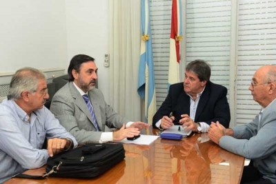 Rubeo se reunió con representantes de cooperativas de agua de 13 localidades del sur santafesino