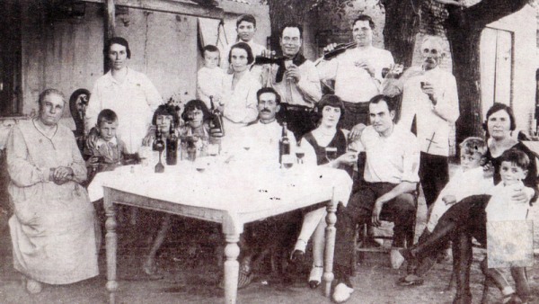 Familia de Paganini principio del siglo XX