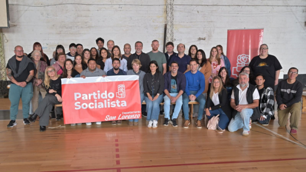Clara García y Fabio Rovere siguen fortaleciendo el socialismo en el departamento San Lorenzo