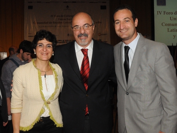 Sukerman y López en el IV Foro de Cohesión Social