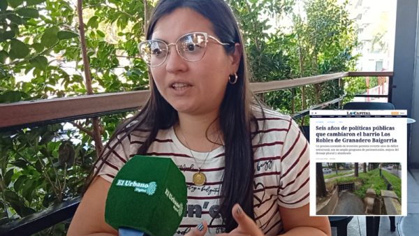 Antonella García cruzó al Municipio por las obras hídricas en Los Robles