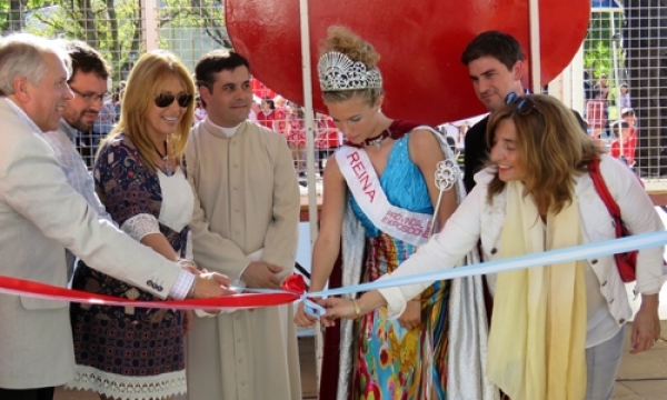 La diputada Giaccone asistió y recorrió exposiciones en Bigand y Los Quirquinchos