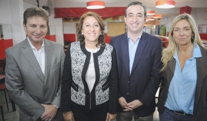 Frente Progresista rosarino limó asperezas y se mostró en equipo