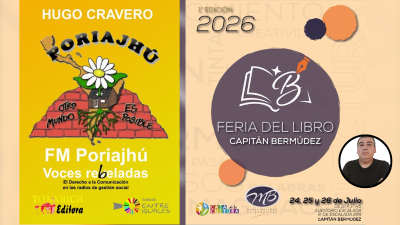 Hugo Cravero presentará su libro sobre radios comunitarias en la Feria del Libro de Capitán Bermúdez