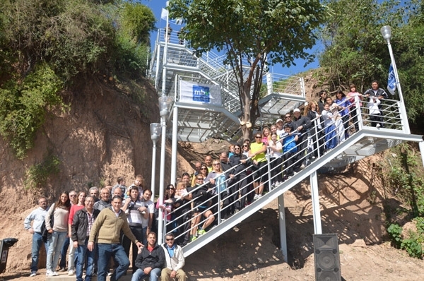 Se inauguró un nuevo acceso al río en la costanera de la ciudad
