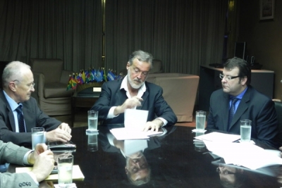 Bielsa se reunió con Lamberto y Capiello
