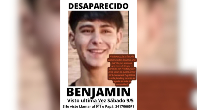 Organizan una marcha para pedir por la aparición de Benjamín Scerra