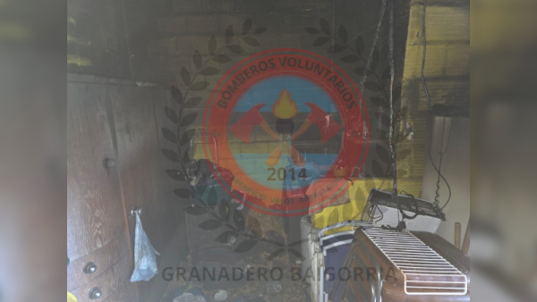 Imagen gentileza Bomberos Voluntarios de Granadero Baigorria