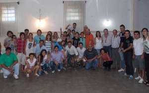 Perotti se reunió con jóvenes del centro-norte de la Provincia