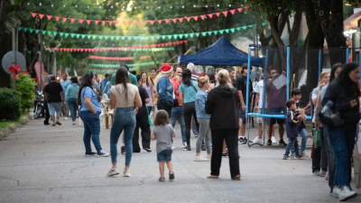 Baigorria anticipa la Navidad con paseos comerciales, música en vivo y la visita de Papá Noel