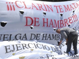 Trabajadores de Canal 13 y TN, a favor del cumplimiento de la ley de medios