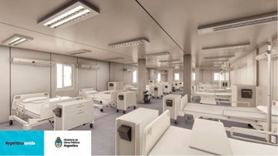 Cómo será el hospital modular que se construirá en el Eva Perón
