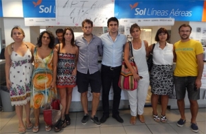 Rosario: Concejales del FPV se reunieron con trabajadores de SOL Líneas Áereas