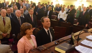 Giustiniani y Augsburger asumieron sus bancas en la legislatura provincial