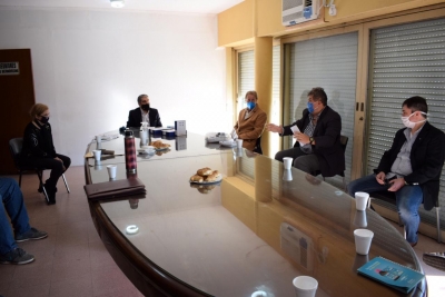 Traferri y el Colegio de Farmaceúticos realizarán una campaña de detección de fiebre e hipóxicos en todo el territorio