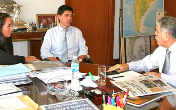 Arrancan las obras de cloacas en Martín Fierro