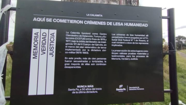 La Provincia escrituró La Calamita y avanza en su transformación en sitio de memoria