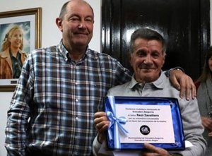 Homenaje al historiador Raúl Zavattero