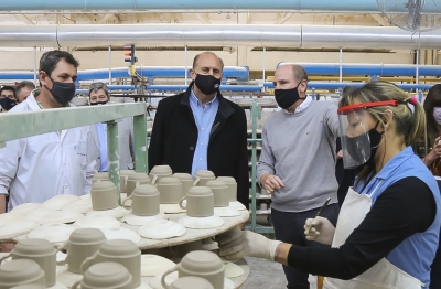 Perotti en Faiart-Verbano: “Estamos poniendo todo nuestro esfuerzo para reactivar la provincia, para ponerla de pie”