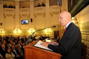 “Este gobierno es y será un enemigo declarado del narcotráfico”, dijo el gobernador