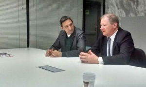 Massón afianzó lazos con el gobierno nacional para gestionar obras