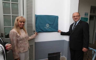 Con aportes de la Fundación Nuevo Banco de Santa Fe quedó inaugurada la nueva Escuela Secundaria de la UNL