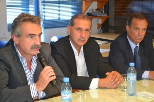 Rossi participó del lanzamiento de una cooperativa de gobiernos para acceder al gas natural 