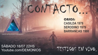 Se realizará la 10° edición del Café Ufológico Rosario, con informes sobre casos de contactos en la región