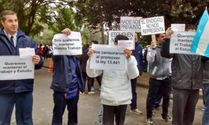 La convocatoria fue hecha desde la gerencia de Coto